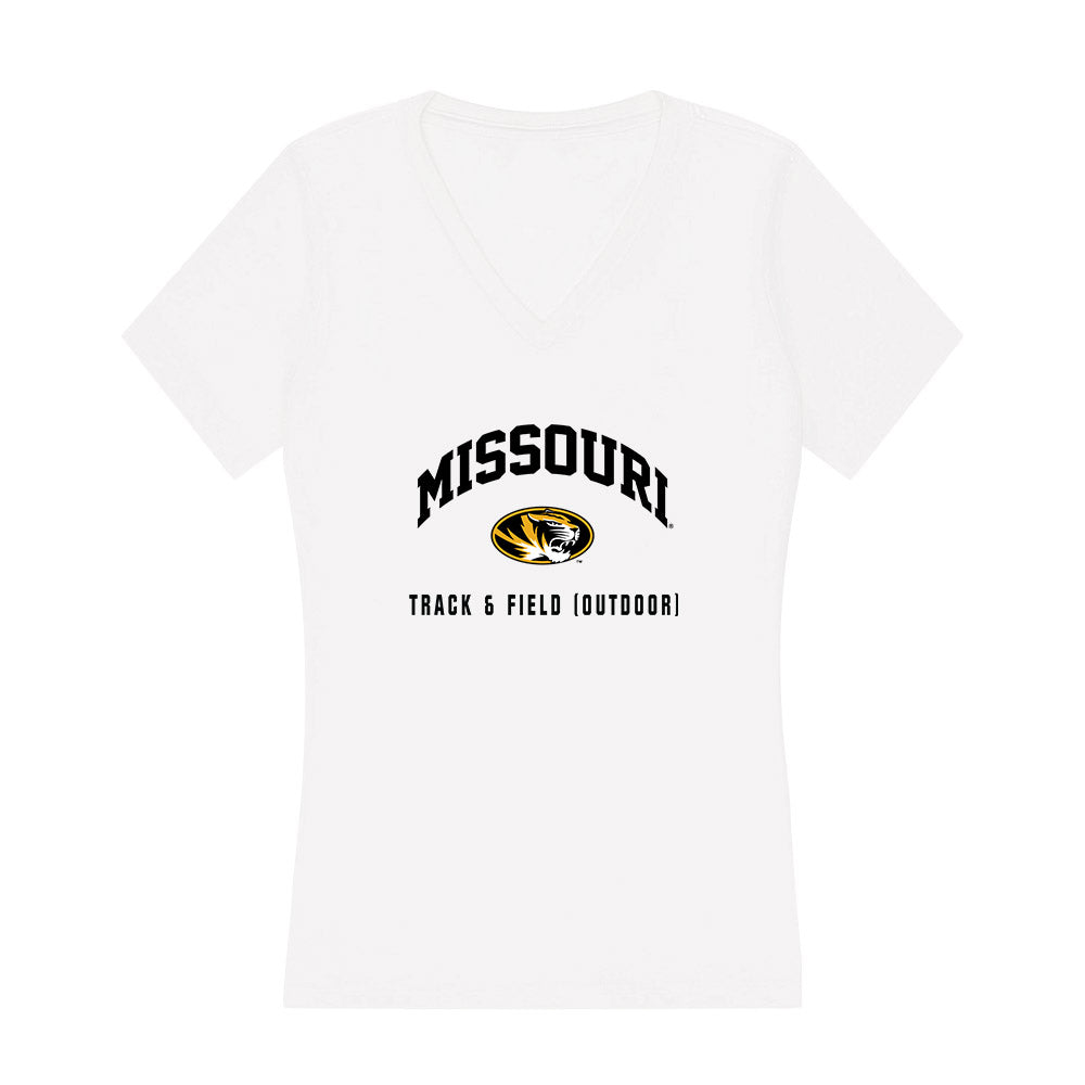 Missouri - NCAA Women's Track & Field : Cali Essick - Women's V-Neck T-Shirt-0