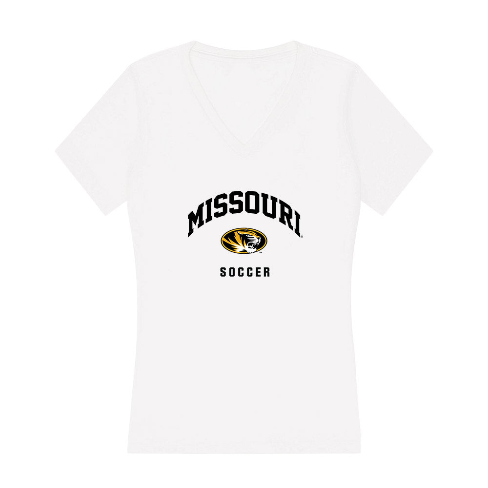 Missouri - NCAA Women's Soccer : Hannah Joella - Women's V-Neck T-Shirt-0