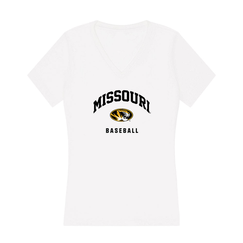Missouri - NCAA Baseball : Seth McCartney - Women's V-Neck T-Shirt-0