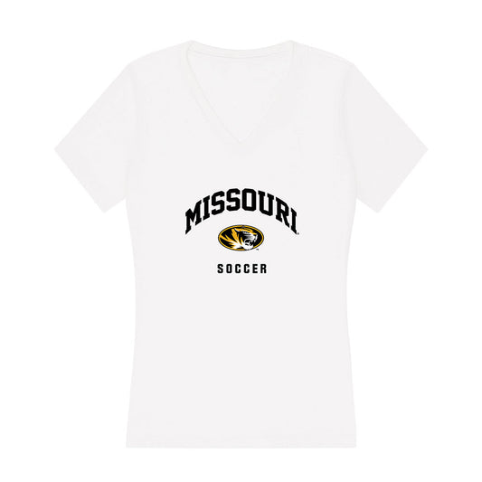 Missouri - NCAA Women's Soccer : Morgan Schaefer - Women's V-Neck T-Shirt-0