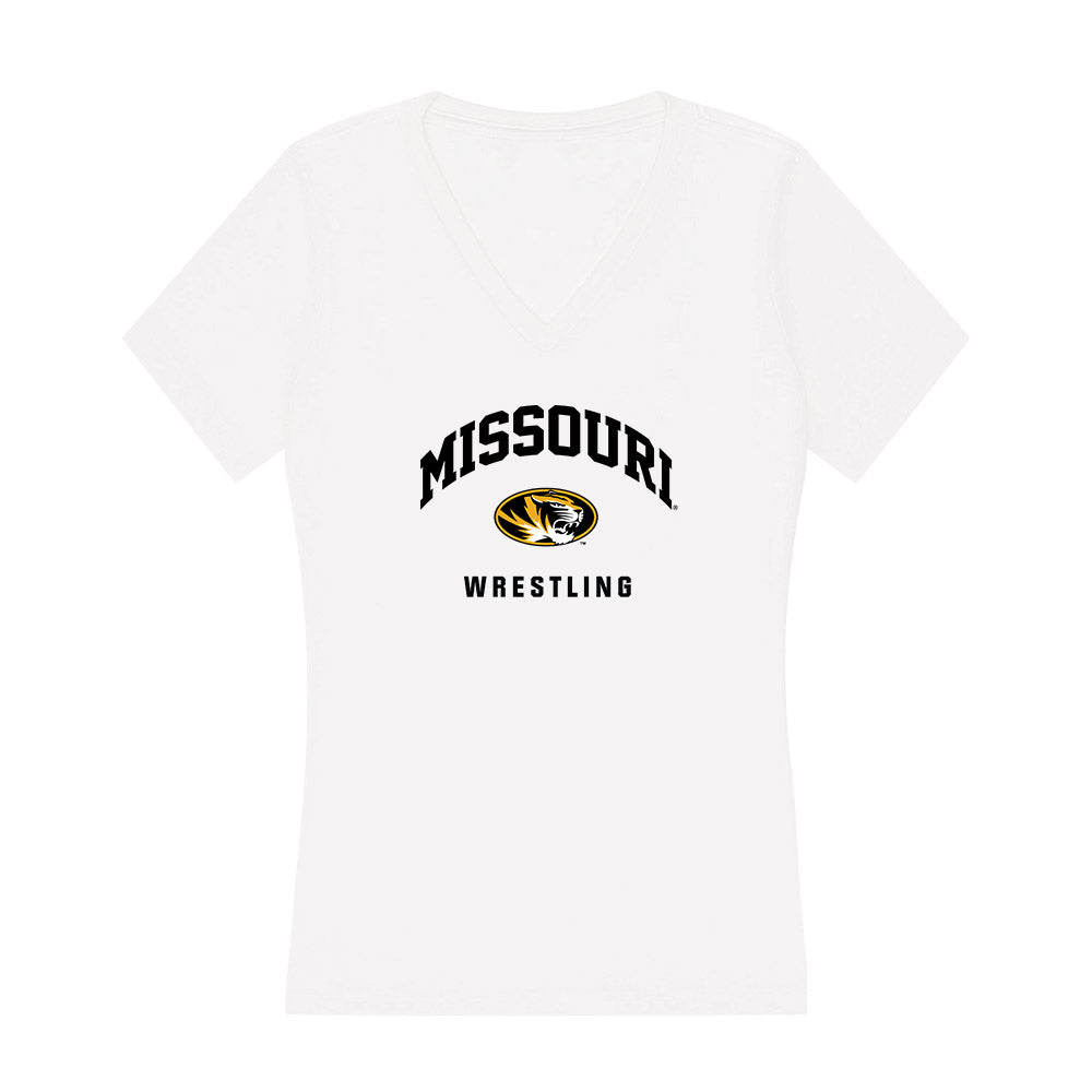 Missouri - NCAA Wrestling : Joshua Edmond - Women's V-Neck T-Shirt-0