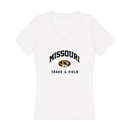 Missouri - NCAA Women's Track & Field : Mya Drayton - Women's V-Neck T-Shirt-0