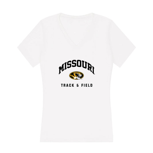 Missouri - NCAA Women's Track & Field : Mya Drayton - Women's V-Neck T-Shirt-0