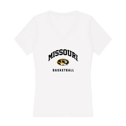 Missouri - NCAA Women's Basketball : Hayley Frank - Women's V-Neck T-Shirt-0