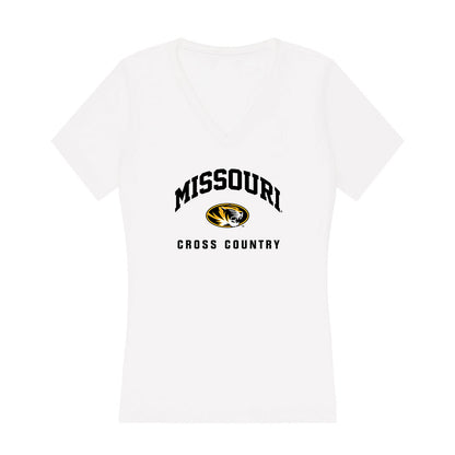 Missouri - NCAA Men's Cross Country : Declan Tunney - Women's V-Neck T-Shirt-0