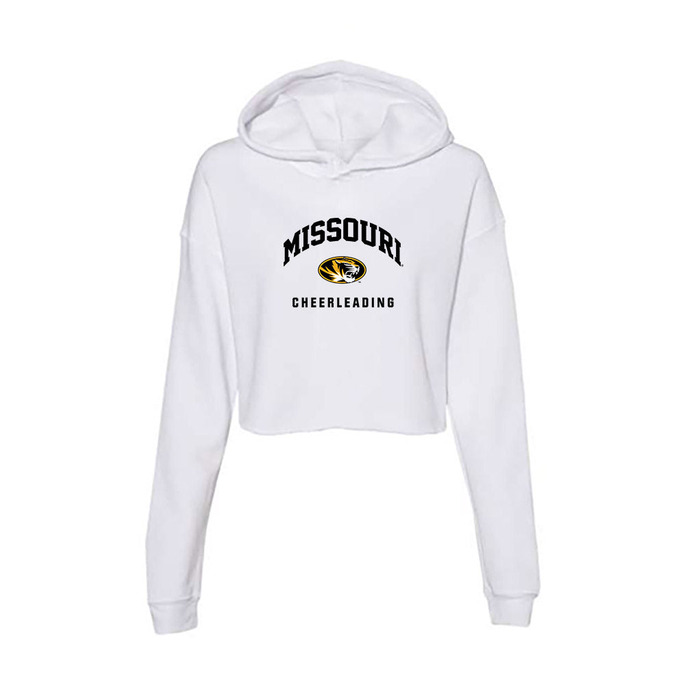 Missouri - NCAA Cheerleading : Michael Turner - Classic Shersey Women's Crop Fleece Hoodie-0