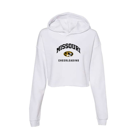 Missouri - NCAA Cheerleading : Michael Turner - Classic Shersey Women's Crop Fleece Hoodie-0