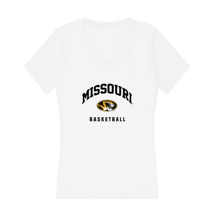 Missouri - NCAA Men's Basketball : Mark Mitchell - Women's V-Neck T-Shirt-0