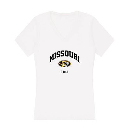 Missouri - NCAA Men's Golf : Brock Snyder - Women's V-Neck T-Shirt-0