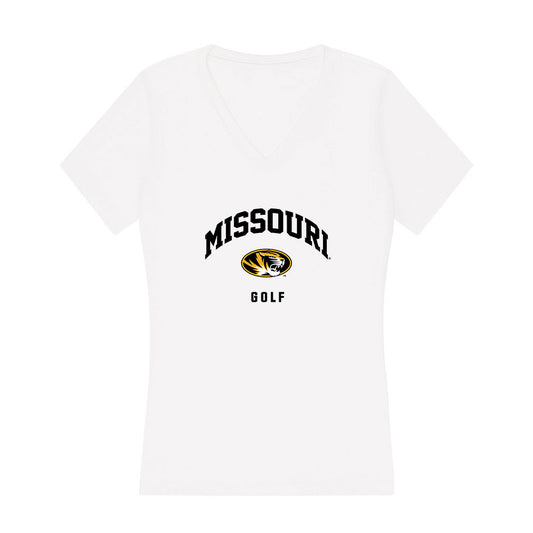 Missouri - NCAA Men's Golf : Brock Snyder - Women's V-Neck T-Shirt-0