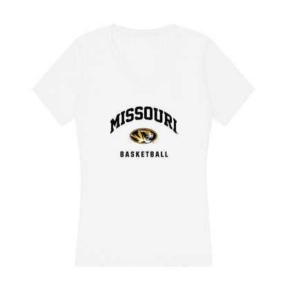 Missouri - NCAA Women's Basketball : Lucija Milkovic - Women's V-Neck T-Shirt-0