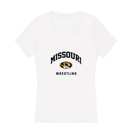 Missouri - NCAA Wrestling : Kade Moore - Women's V-Neck T-Shirt-0