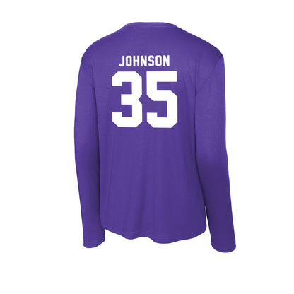 TCU - NCAA Football : Tristan Johnson - Activewear Long Sleeve T-Shirt