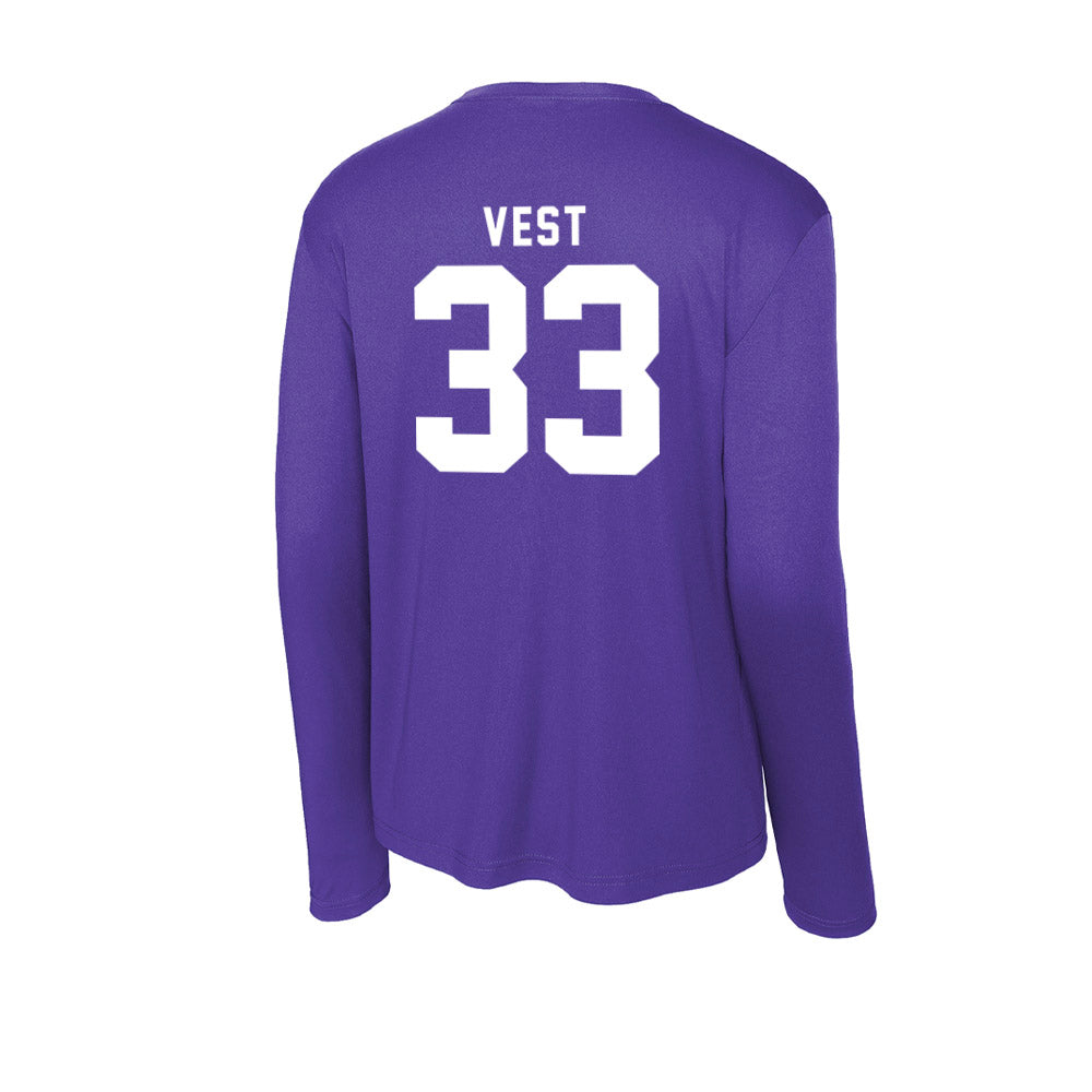 TCU - NCAA Women's Soccer : Grace Vest - Activewear Long Sleeve T-Shirt-1