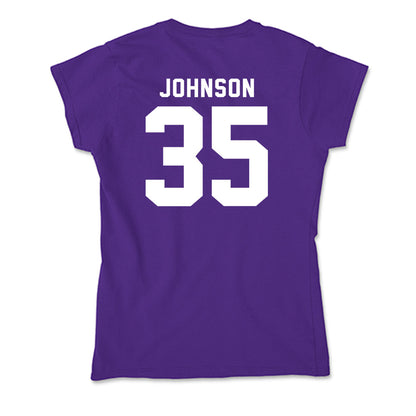 TCU - NCAA Football : Tristan Johnson - Soft Style Women’s T-Shirt-1