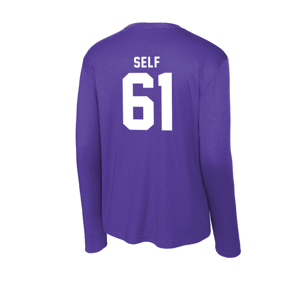 TCU - NCAA Football : Riley Self - Activewear Long Sleeve T-Shirt