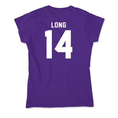 TCU - NCAA Beach Volleyball : Anna Long - Soft Style Women’s T-Shirt-1