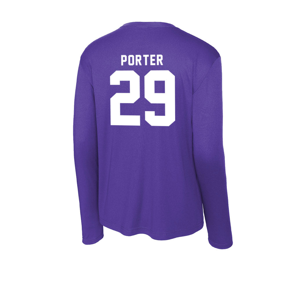 TCU - NCAA Football : Jacob Porter - Activewear Long Sleeve T-Shirt