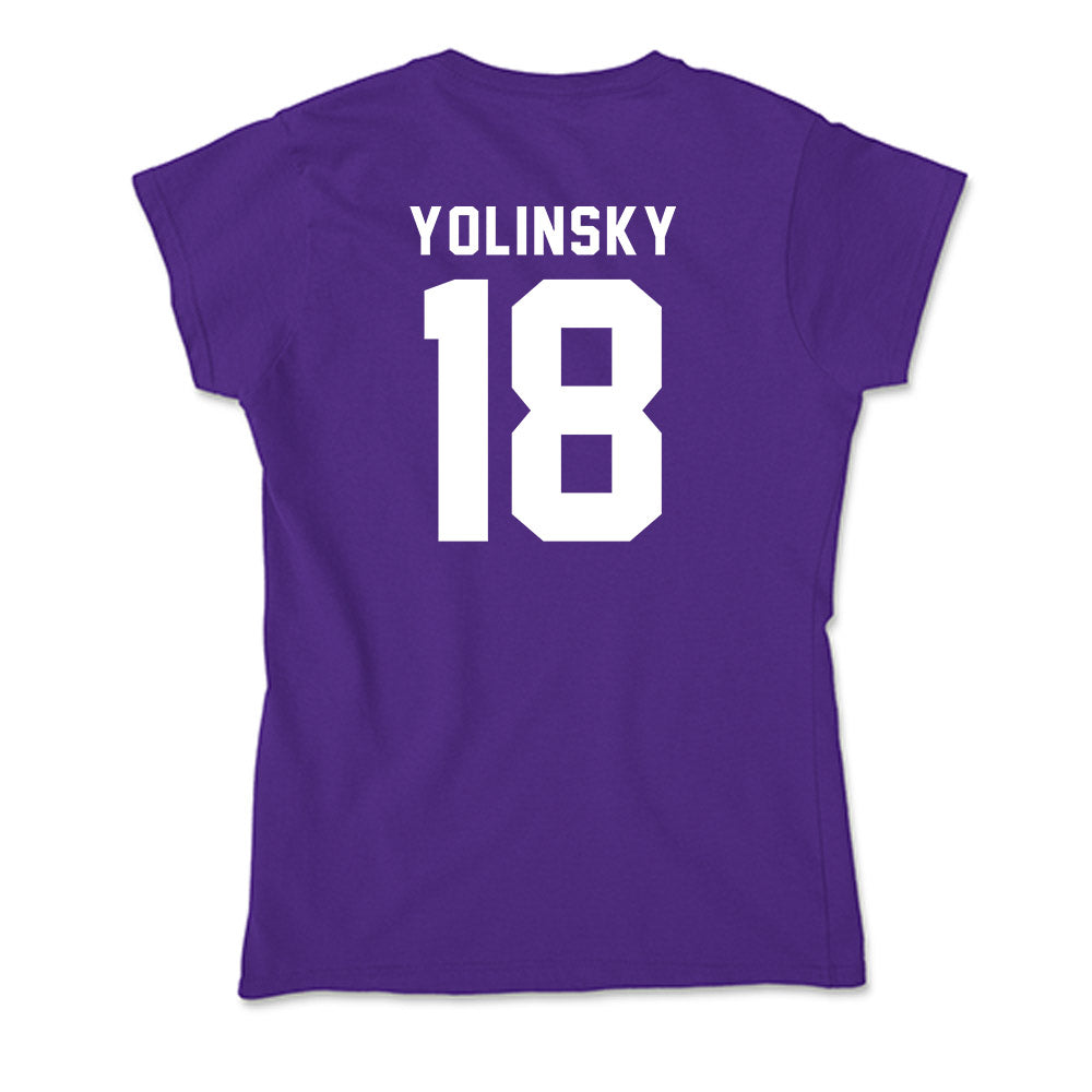 TCU - NCAA Women's Soccer : Emma Yolinsky - Soft Style Women’s T-Shirt-1