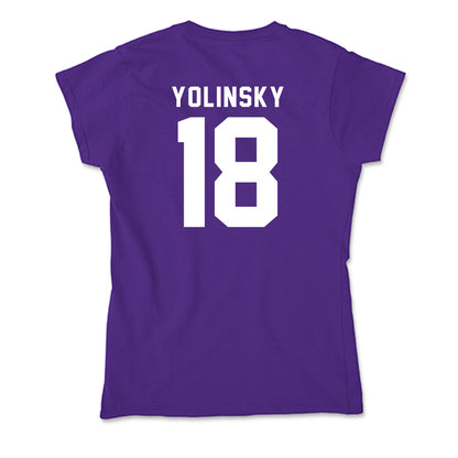TCU - NCAA Women's Soccer : Emma Yolinsky - Soft Style Women’s T-Shirt-1