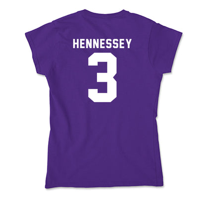 TCU - NCAA Women's Soccer : Alyssa Hennessey - Soft Style Women’s T-Shirt-1