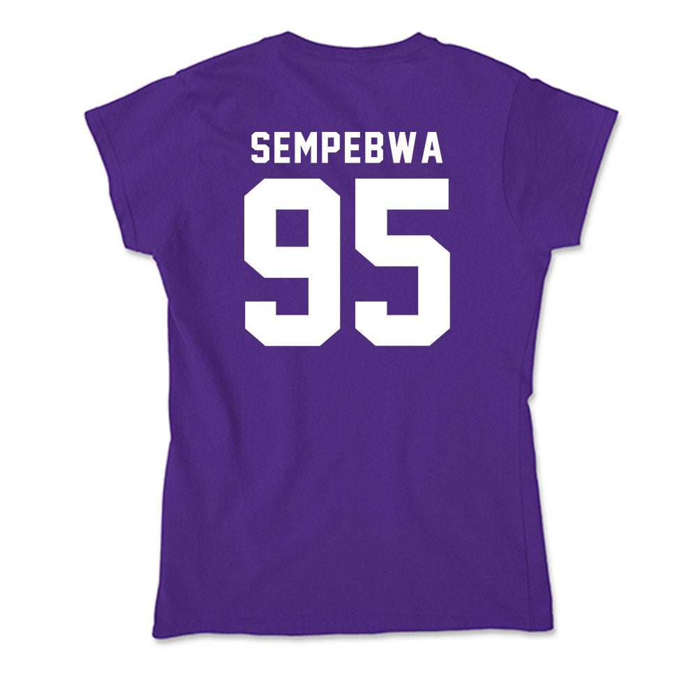 TCU - NCAA Football : Caleb Sempebwa - Soft Style Women’s T-Shirt-1