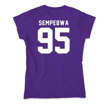 TCU - NCAA Football : Caleb Sempebwa - Soft Style Women’s T-Shirt-1