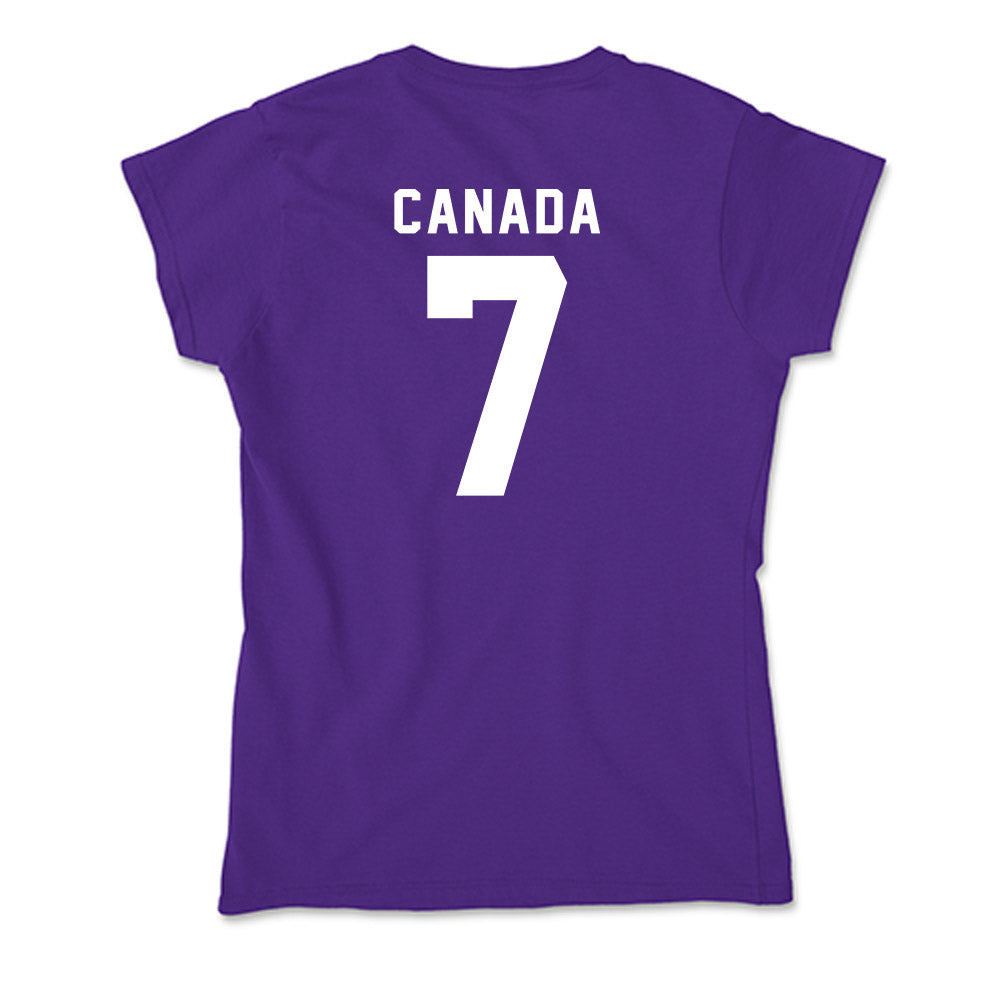 TCU - NCAA Football : Channing Canada - Soft Style Women’s T-Shirt-1