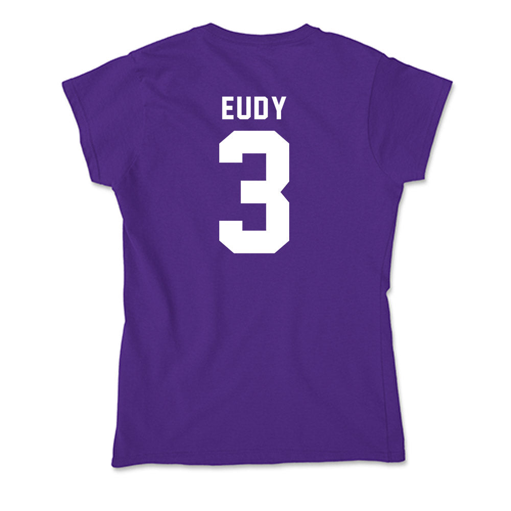 TCU - NCAA Baseball : Kade Eudy - Soft Style Women’s T-Shirt-1