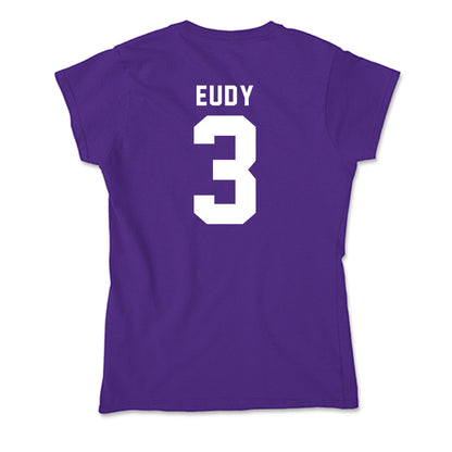 TCU - NCAA Baseball : Kade Eudy - Soft Style Women’s T-Shirt-1