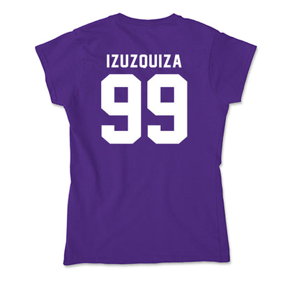 TCU - NCAA Beach Volleyball : Sofia Izuzquiza - Soft Style Women’s T-Shirt-1