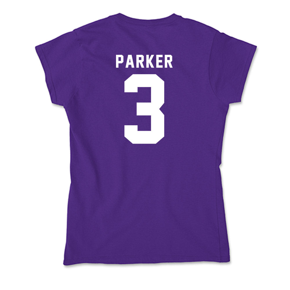 TCU - NCAA Baseball : Caedmon Parker - Soft Style Women’s T-Shirt-1