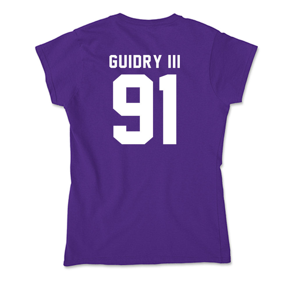 TCU - NCAA Football : Floyd Guidry III - Soft Style Women’s T-Shirt-1