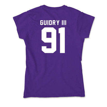 TCU - NCAA Football : Floyd Guidry III - Soft Style Women’s T-Shirt-1
