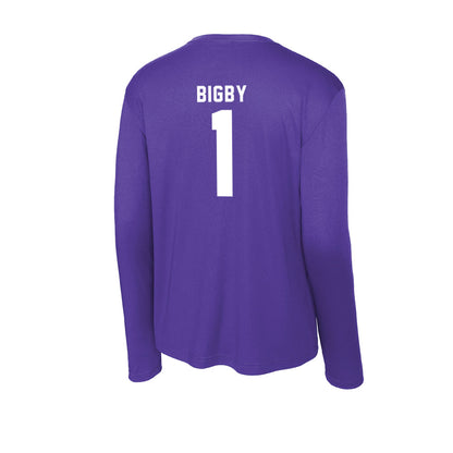 TCU - NCAA Women's Basketball : Taylor Bigby - Activewear Long Sleeve T-Shirt