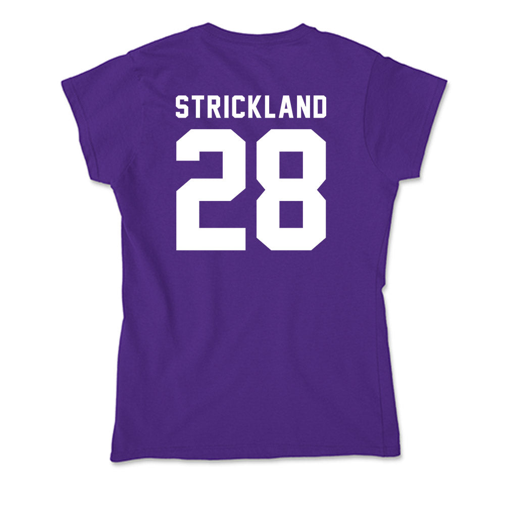 TCU - NCAA Football : Micah Strickland - Soft Style Women’s T-Shirt-1