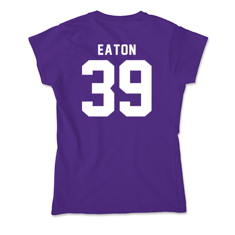 TCU - NCAA Baseball : Cole Eaton - Soft Style Women’s T-Shirt-1