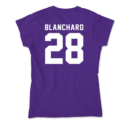 TCU - NCAA Baseball : Colin Blanchard - Soft Style Women’s T-Shirt-1