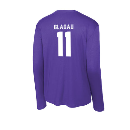 TCU - NCAA Beach Volleyball : Emma Glagau - Performance Long Sleeve T-Shirt