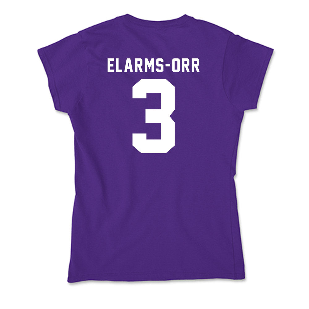 TCU - NCAA Football : Kaleb Elarms-Orr - Soft Style Women’s T-Shirt-1