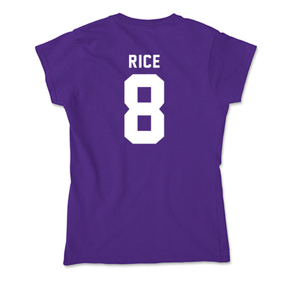 TCU - NCAA Women's Volleyball : Anna Rice - Soft Style Women’s T-Shirt-1