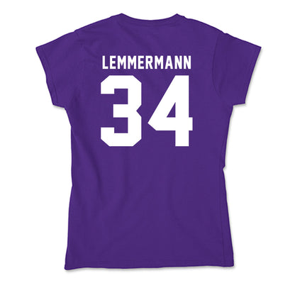 TCU - NCAA Football : Kyle Lemmermann - Soft Style Women’s T-Shirt-1