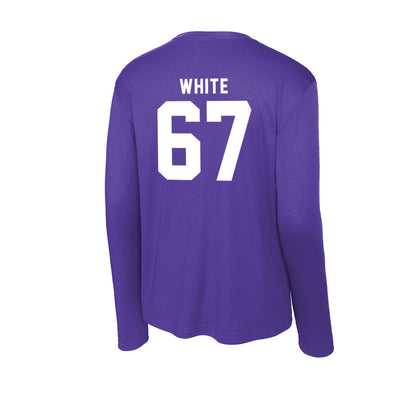 TCU - NCAA Football : Hudson White - Activewear Long Sleeve T-Shirt