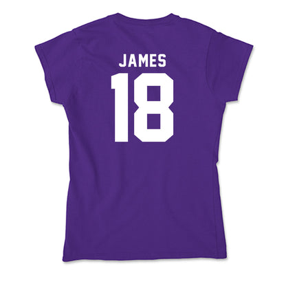 TCU - NCAA Baseball : Zack James - Soft Style Women’s T-Shirt-1