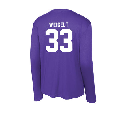 TCU - NCAA Women's Volleyball : Riley Weigelt - Activewear Long Sleeve T-Shirt