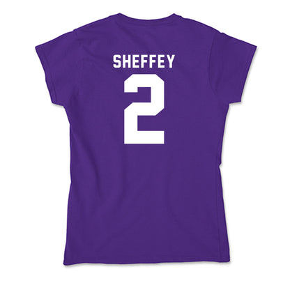 TCU - NCAA Women's Basketball : Veronica Sheffey - Soft Style Women’s T-Shirt-1