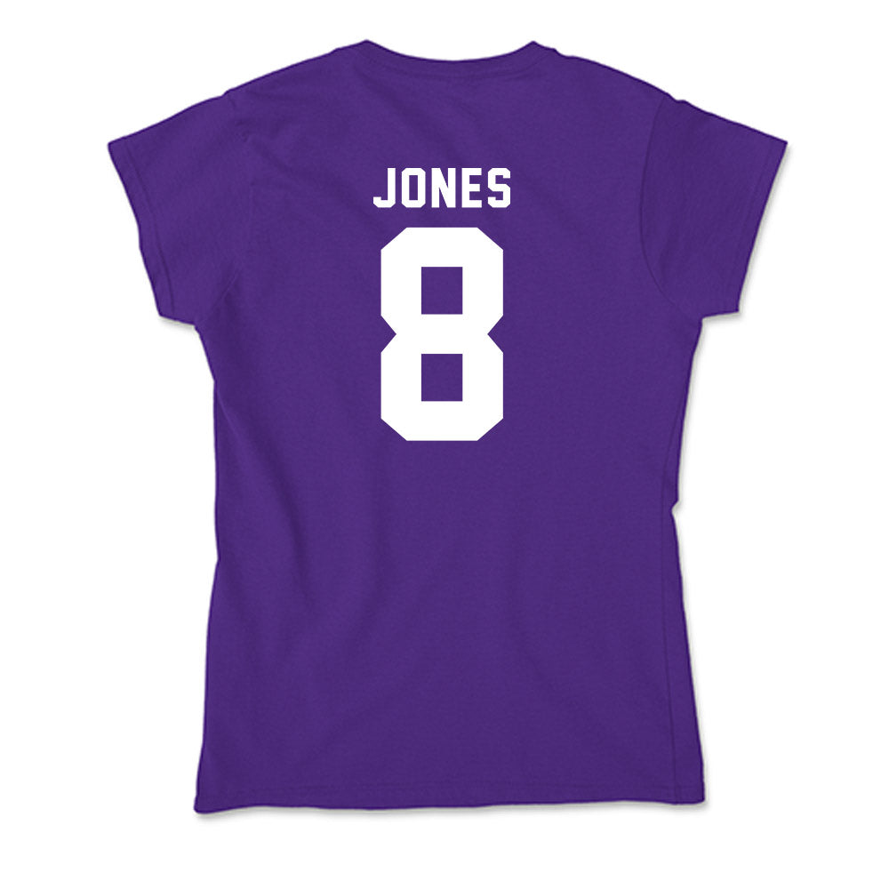 TCU - NCAA Men's Basketball : Robert Jones - Soft Style Women’s T-Shirt-1