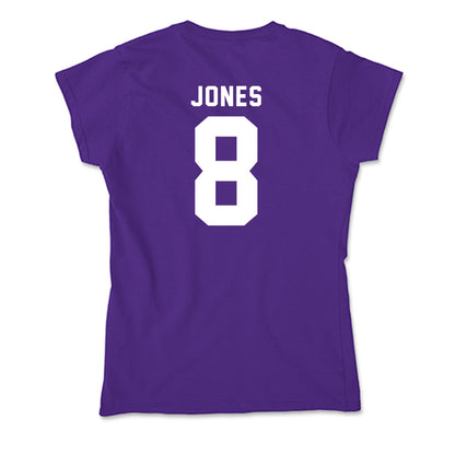 TCU - NCAA Men's Basketball : Robert Jones - Soft Style Women’s T-Shirt-1