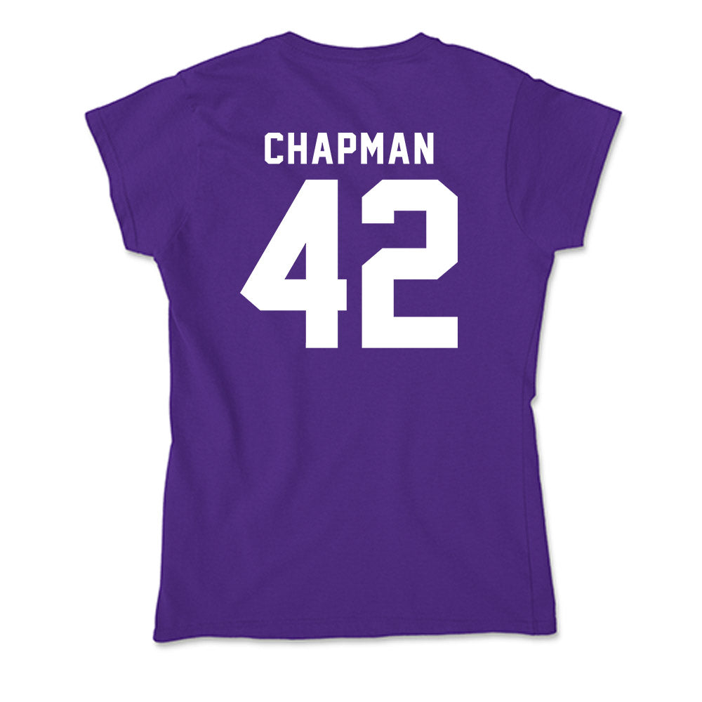 TCU - NCAA Football : Zach Chapman - Soft Style Women’s T-Shirt-1