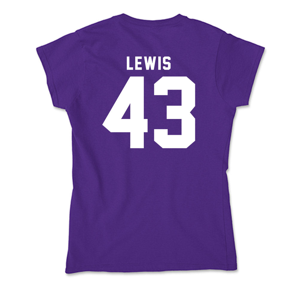 TCU - NCAA Baseball : Jax Lewis - Soft Style Women’s T-Shirt-1